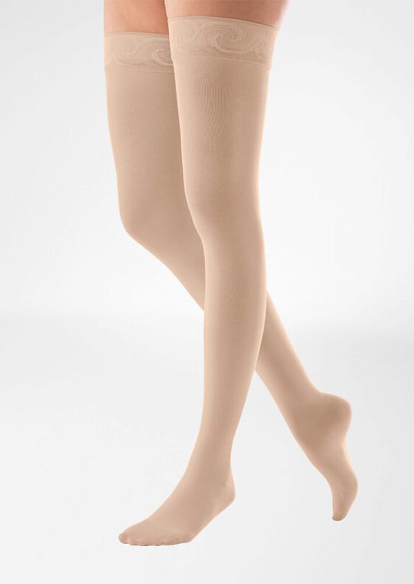 Thigh High Stockings CLI W/ Silicone Venotrain Micro Bauerfeind
