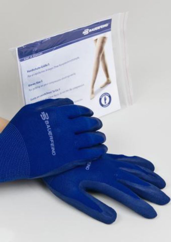 Rubber Gloves For Stockings Bauerfeind