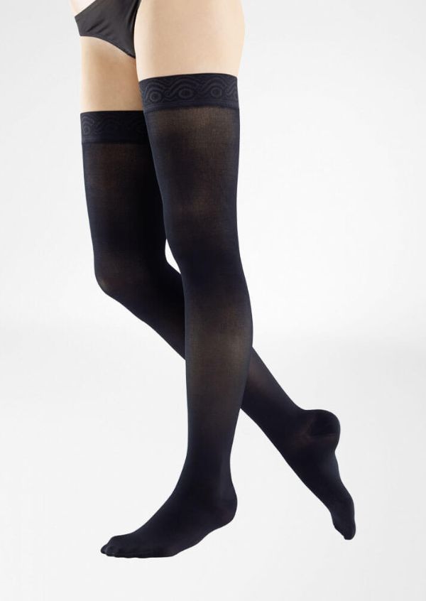 Thigh High Stockings CLII W/ Silicone Venotrain Look Bauerfeind