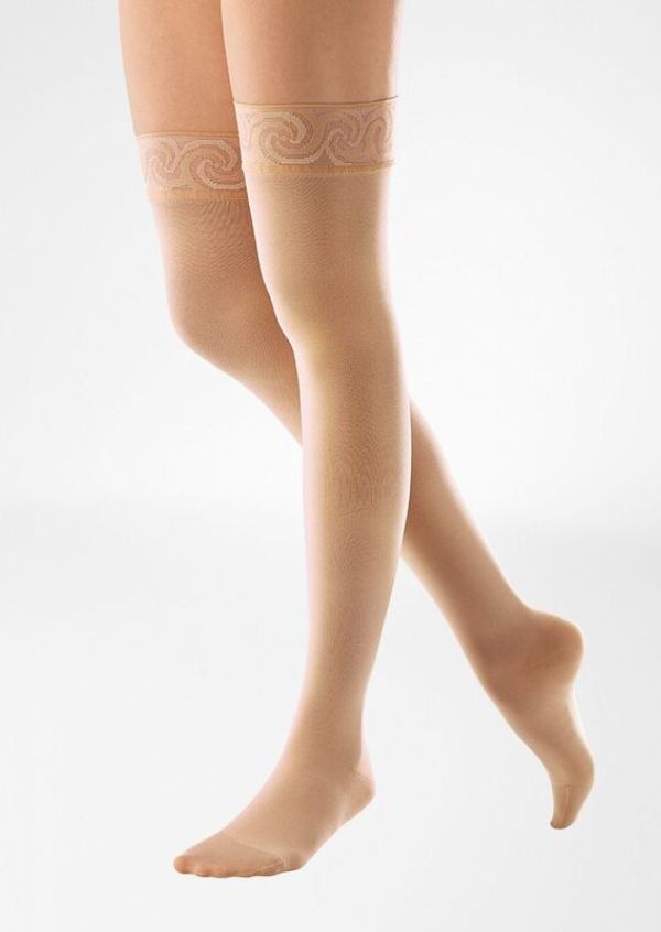 Thigh High Stockings CLI W/ Silicone Venotrain Micro Bauerfeind