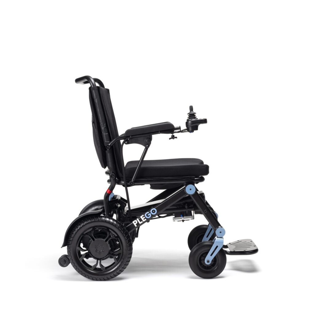 Foldable Lightweight Powered Wheelchair Plego Vermeiren