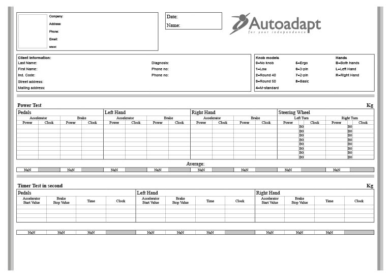 print screen of test report