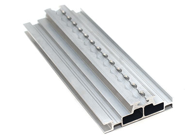 Short heavy duty rail