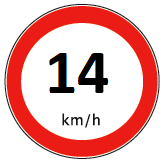 14 km