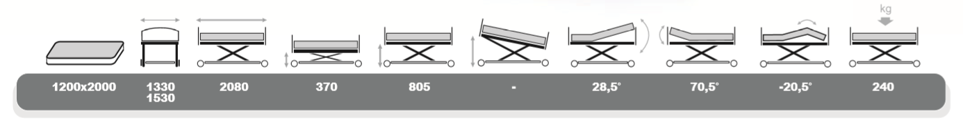 INTERVAL XXL SIZE TABLE