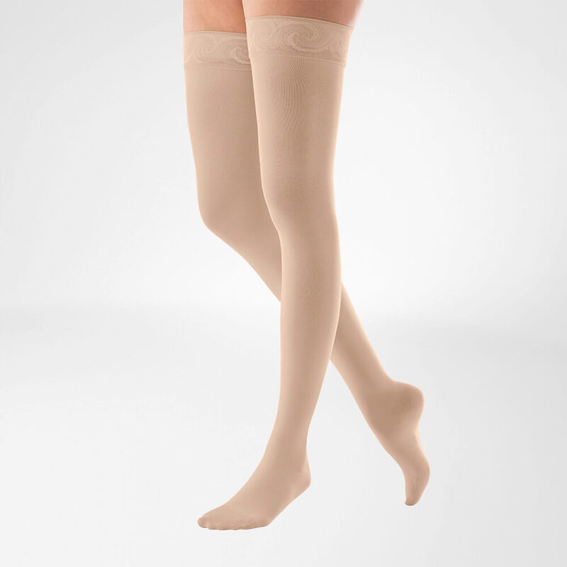 Thigh High Medical Compression Stockings Class I