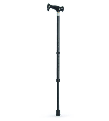 Walking Cane-Black-Anatomic Consort Handle Coopers