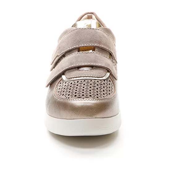 Anatomic Women's Shoes Paseo IV 26 Laminated Lth/Velour 218965 Stonefly