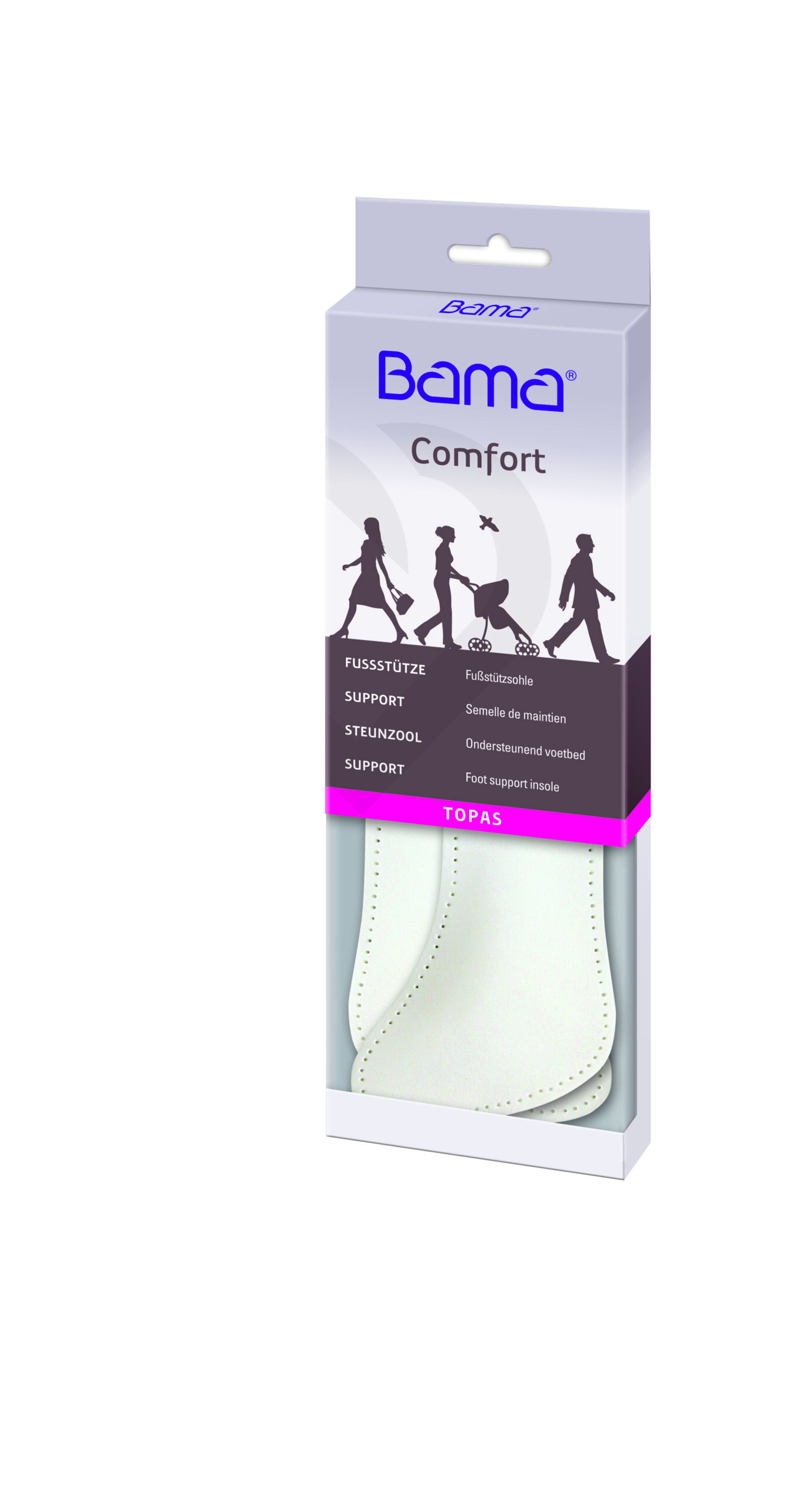 Insoles 3/4 Topas Βama