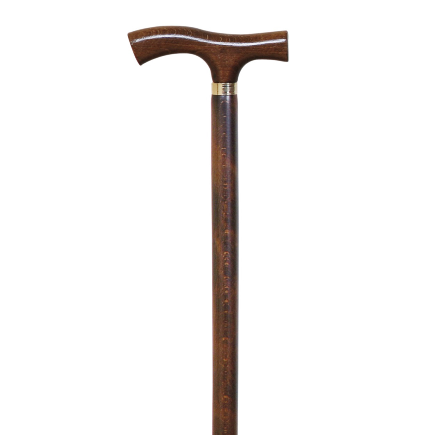 Νο 1 Walking Cane-Brown Straight Handle ART-81 Garcia