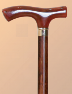Νο 3 Walking Cane-Brown Straight Horn Handle ART-750 Garcia