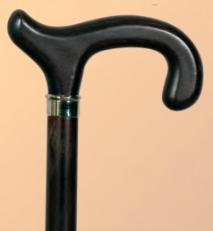 Νο 2 Walking Cane-Black Rounded  Handle ART-763 Garcia