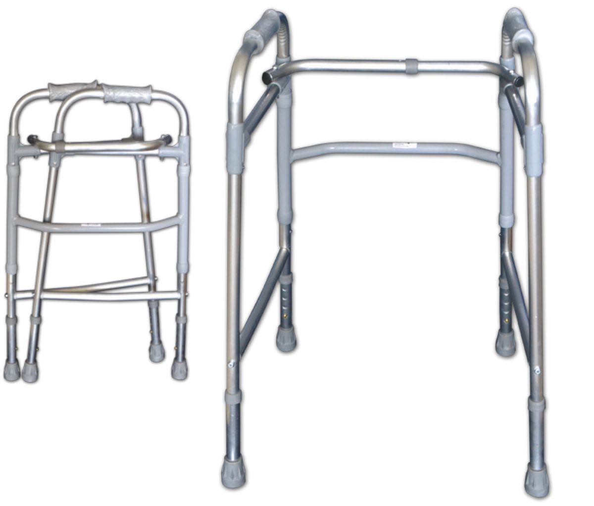 Adjustable Height Folding Walker