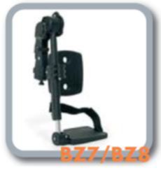 BZ7/BZ8 Articulated Length-Autoadjusting Footrest Vermeiren