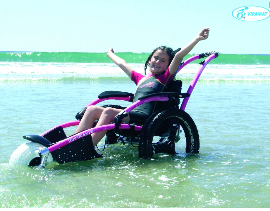 All Terrain Beach Wheelchair Hippocampe Vipamat