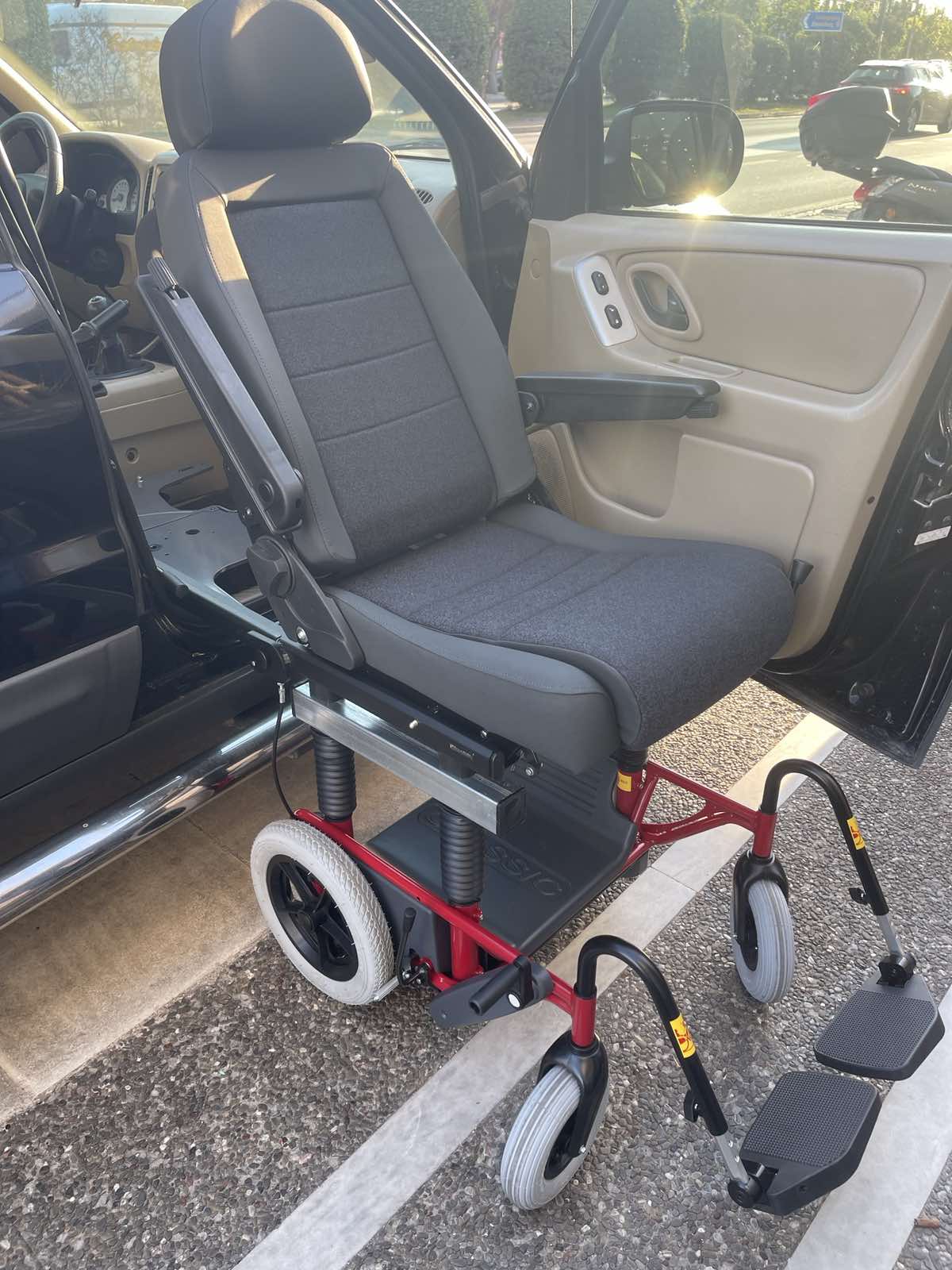 Wheelchair With Car Seat Carony Autodapt