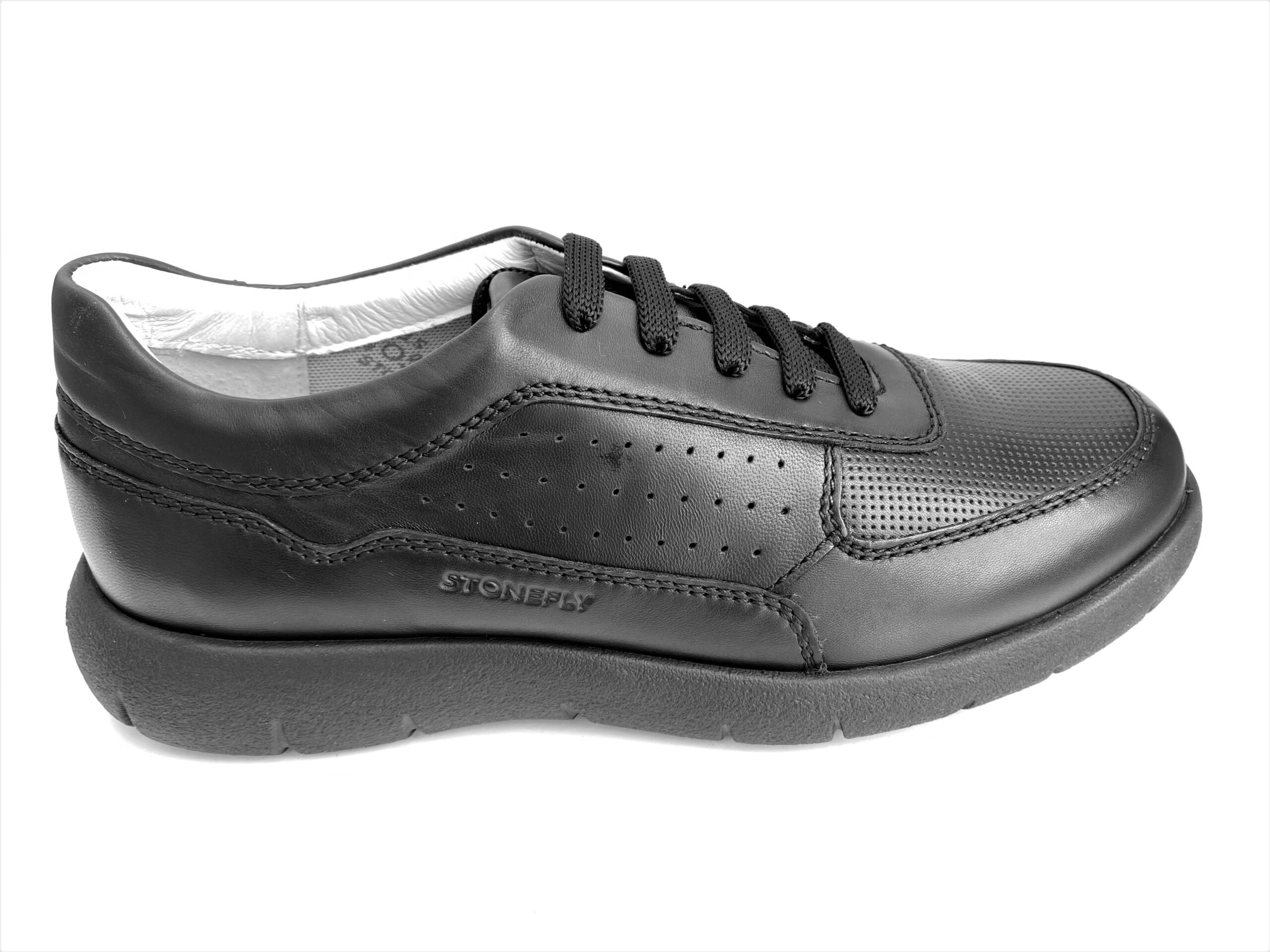 Anatomic Men's Shoes Stream 17 Nappa Lth/Nappa Lth Prin 219007 Stonefly