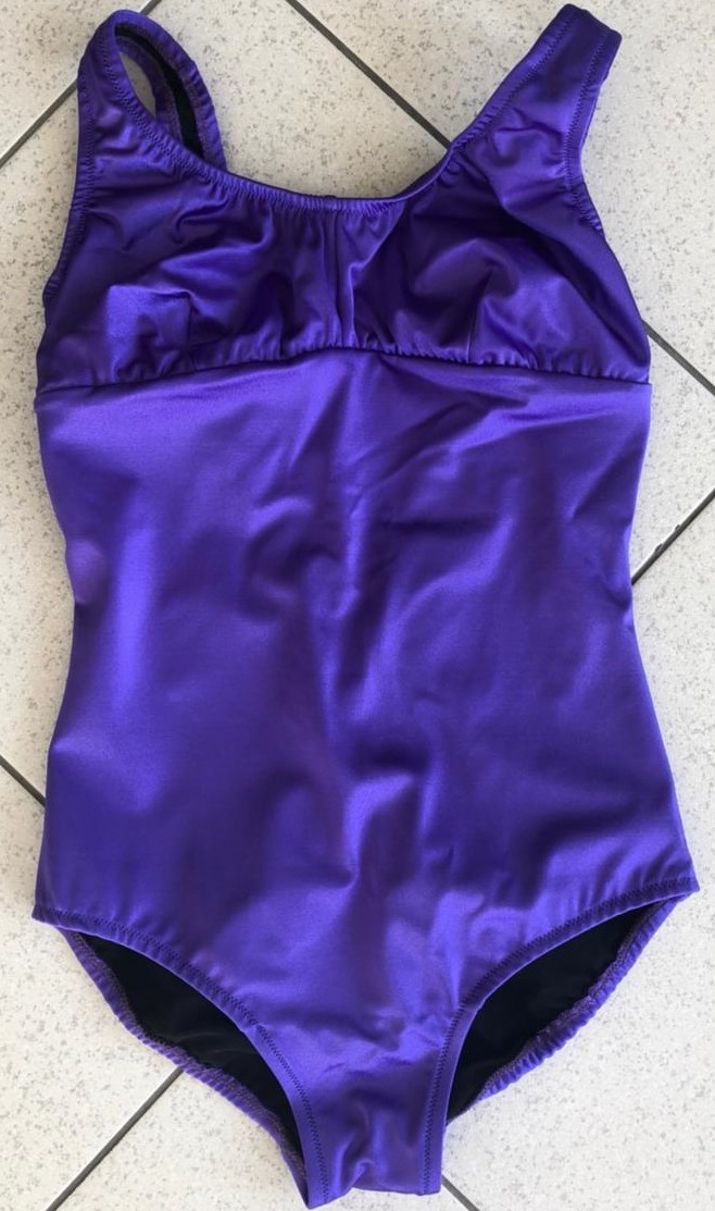 Mastectomy Swimsuit Purple Taoky Geisha
