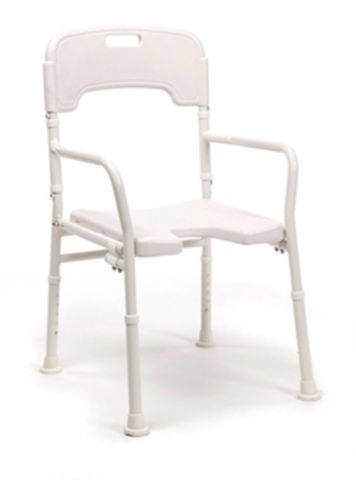 Height Adjustable Bath Chair-Opening Laly Vermeiren
