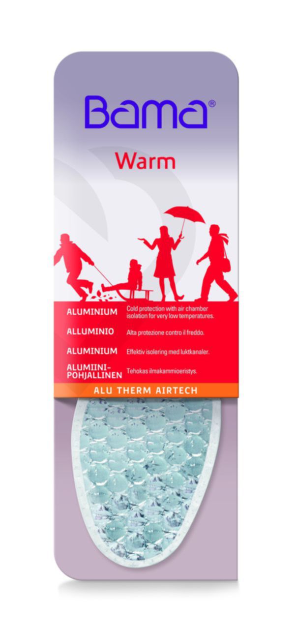 Heating / Wool Insoles Alu-Therm ART-041 Bama