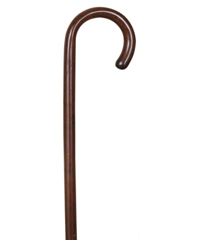 Wooden Crutch Round Handle