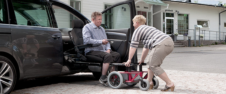 Wheelchair With Car Seat Carony Autodapt