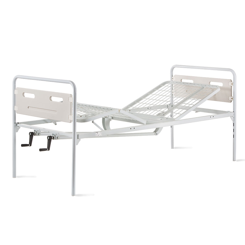 Manual Hospital Bed with 2 cranks Euclide 4S Antano