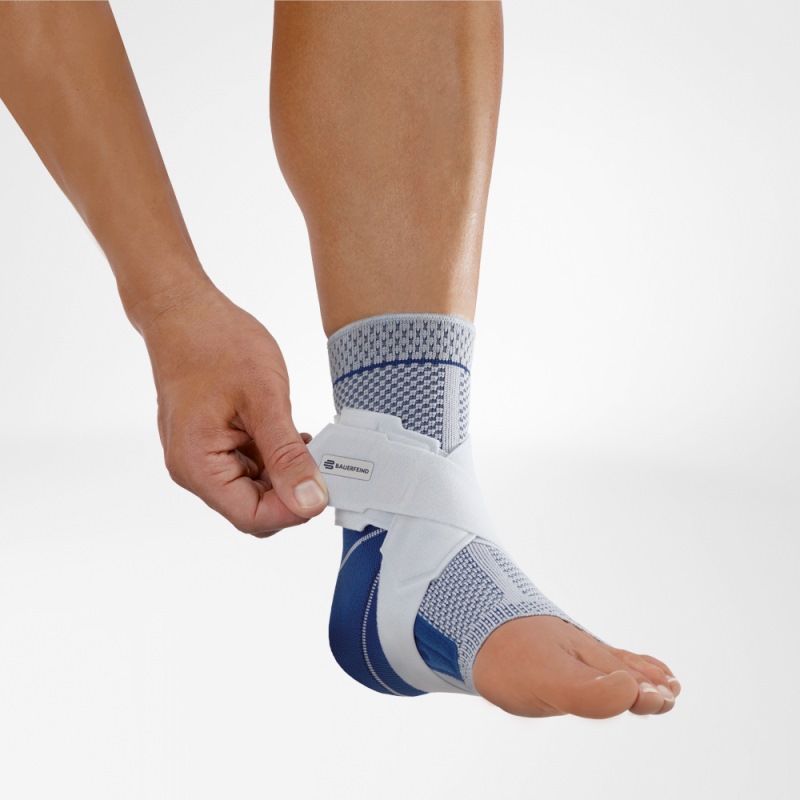 Ankle Support With Band-Silicone Insert Malleotrain S Bauerfeind