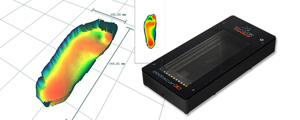 Σκάνερ Ψηφιακής Μέτρησης Podoscan 3D Sensor Medica